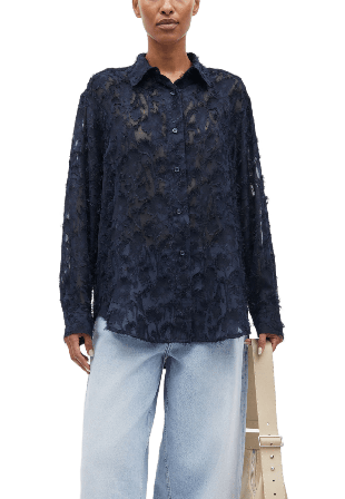 SAMSOE Sacatalpa Shirt 15532 Skjortor Dam Blå XS