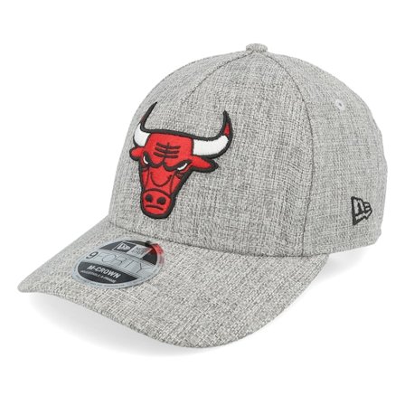 New Era - NBA Gris adjustable Casquette - Chicago Bulls Cotton Weave Gray Adjustable @ Hatstore