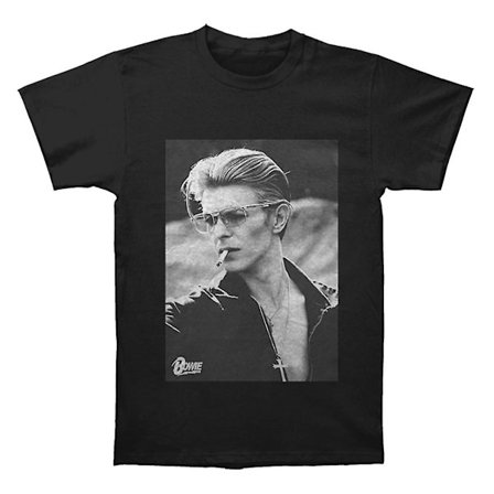 David Bowie röker svart t-shirt