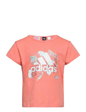 G Sum T T-shirts Short-sleeved Rosa Adidas Sportswear*Betinget Tilbud