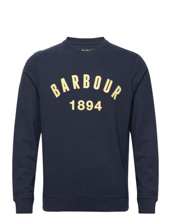 Barbour John Crew Sweat-shirt Tröja Blå Barbour