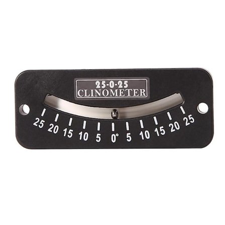 25-0-25 Lutningsmätare Mini Protractor Lutningsmätare Vinkelmätningsinstrument Lutningsmätare Lutningsmätare
