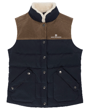 Amundsen Huntress Vest Womens Faded Navy