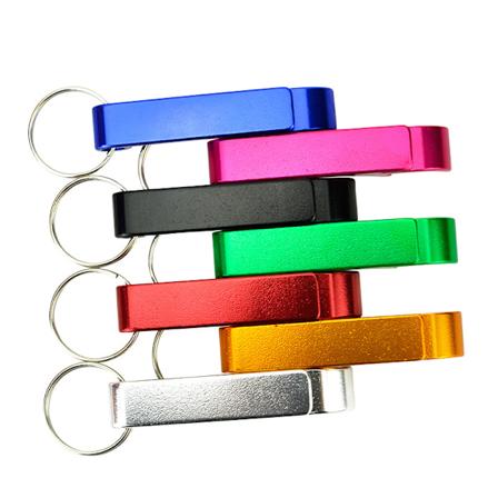 Øl Flaskeåbner Nøgleringe - Mini Multi-funktion Åbnere (16 stk.)