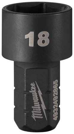 Milwaukee 4932492865 Hylse til spærrskaft M12 FPTR Nøglevidde 18 mm, Håndværktøj