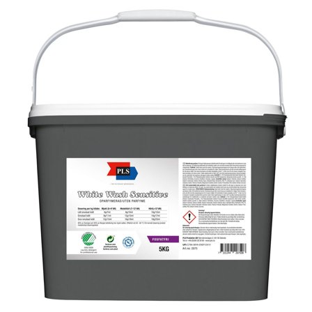PLS Tvättmedel White Wash Sensitive oparfymerad 5kg - Lyreco - Städ och hygien - Tvättmedel och klädvård - Tvättmedel