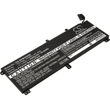 Batteri till Notebook, Bärbar dator för DELL Precision M3800, XPS 15 9530 m.fl.