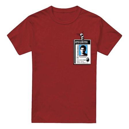 Dexter Herr Badge T-Shirt M Cardinal