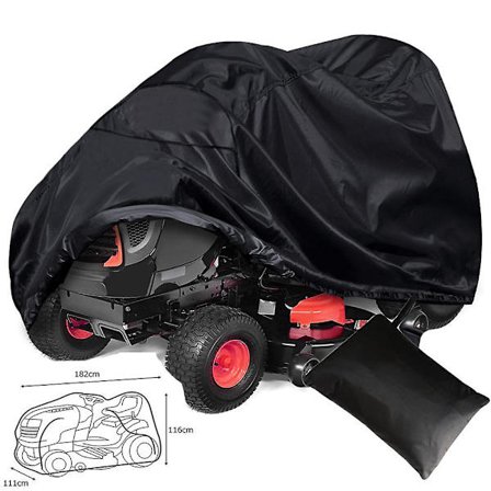 Slitstarkt överdrag för åkgräsklippare, 210d marinkvalitet, universell passform för traktor, kraftigt, skyddar mot vatten, UV, damm, smuts, vind för 