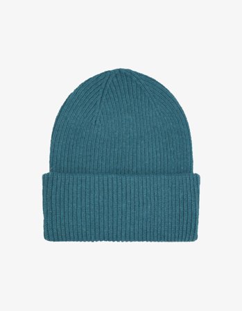 Merino Wool Hat - Ocean Green - One Size