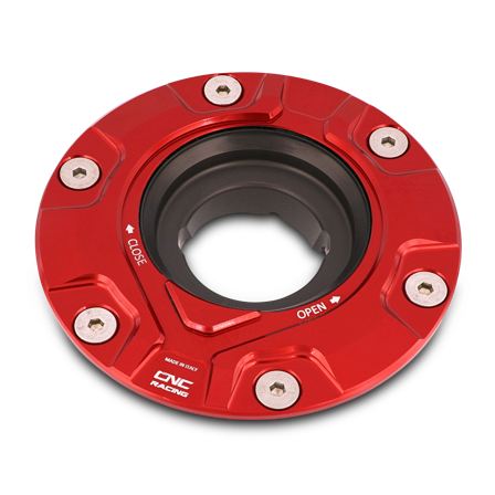 Tankdækselflange CNC Racing Gear - Triumph Speed Triple 675 2010-2012