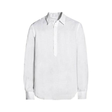 Aspesi Linen shirt Hvid, Herre Skjorter, Størrelse: XL