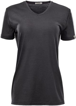 Aclima - LightWool 180 Loose Fit Tee - Naisten - t-paita - Tummanharmaa - Naisten