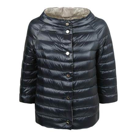 Herno Reversible Jacket , Blauw , Dames , Maat: M