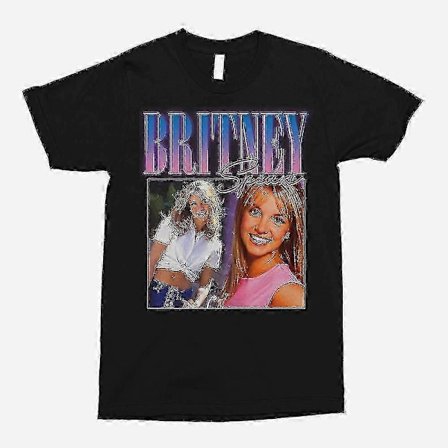 Britney Spears vintage t-skjorte