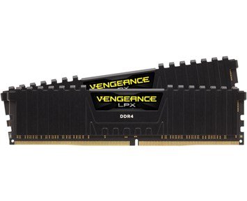 Corsair-Vengeance LPX Black DDR4 2666MHz 16GB (2x8GB) CMK16GX4M2A2666C16-Corsair Vengeance LPX DDR4 2666MHz 16GB-Computer components-DDR4