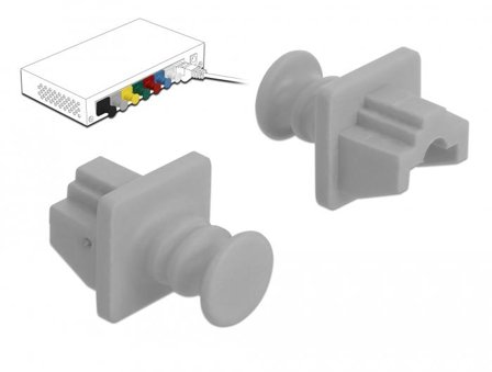 Delock for RJ45 - støvdeksel