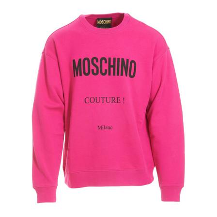 Moschino - Tröjor - Rosa - Herr - Storlek: L, Herr, Storlek: L