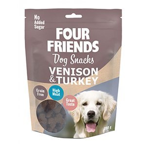Four Friends Dog Snacks Vension & Turkey, 200g