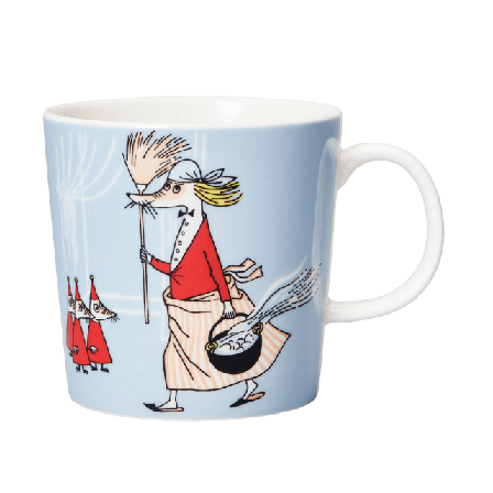 Arabia Muminmugg 30 cl Filifjonkan Kök & matlagning Grå