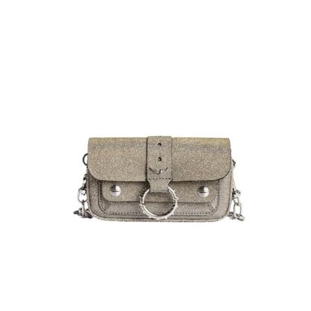 Zadig & Voltaire, Cross Body Bags Szary, Kobieta, Rozmiar: ONE Size