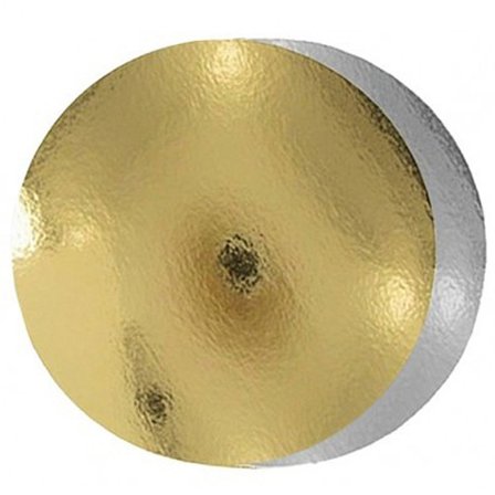 Kakkualustat 3-pakkaus Kulta & Hopea 26 cm