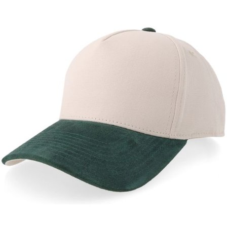 Equip - Beige adjustable Keps - Beige Canvas/Forest Suede A-frame Adjustable @ Hatstore