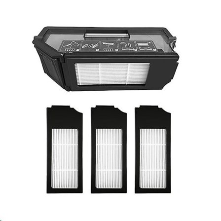 Dammsugarfilterduk för Deebot X1 Turbo / Omni Robotdammsugare Tillbehör