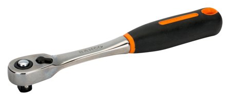 Bahco 7750SL Skrallehåndtak 3/8", smalt hode, 72T, Håndverktøy