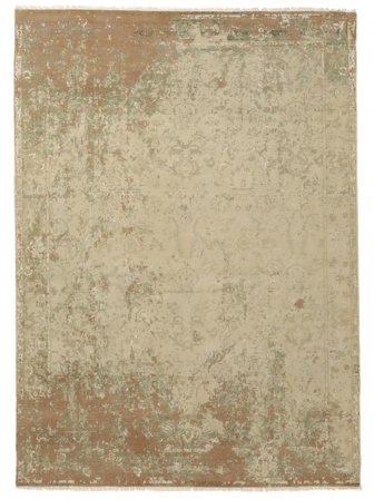 Käsinsolmittu Contemporary Design Matot 260X360 Oranssi/Ruskea