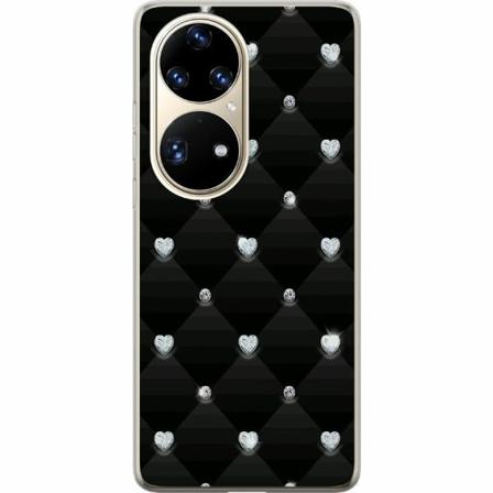 Huawei P50 Pro Mjukt Skal - Bling Heart