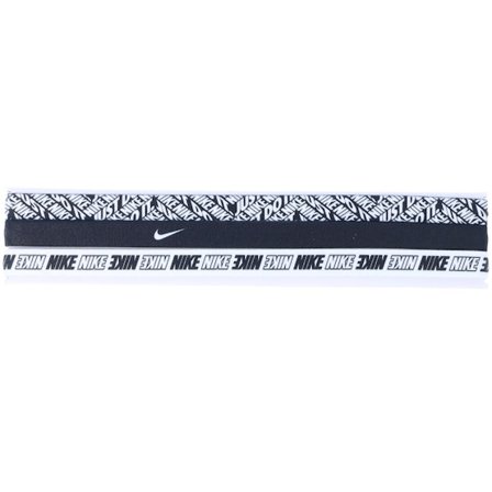 Nike - Bianco headband Beanie - 3 Pack Print Black/White Headbands @ Hatstore