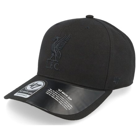 47 Brand - Football Nero adjustable Cappellino - Liverpool FC Cold Zone ‘47 Mvp Dp Black Adjustable @ Hatstore