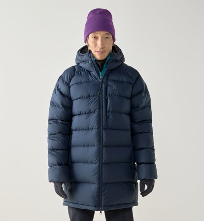 Haglöfs Rosson Down Parka Men Tarn Blue - XL