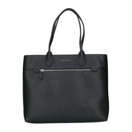 Trussardi, Tote Bags Zwart, Dames, Maat:ONE Size