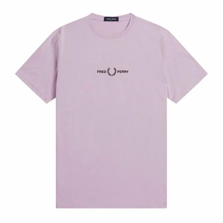 Fred Perry, T-Shirts Paars, Heren, Maat:XL