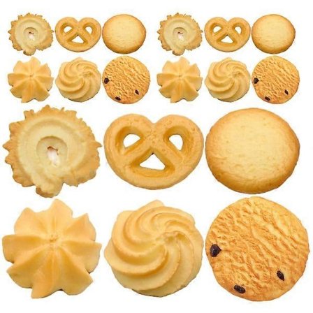 18 stk. Falske Småkager Kunstige Kager Mad Simulation Realistisk Dessert Display Rekvisitter Dekoration Model