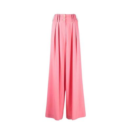 Balmain, Trousers Roze, Dames, Maat:S,wol
