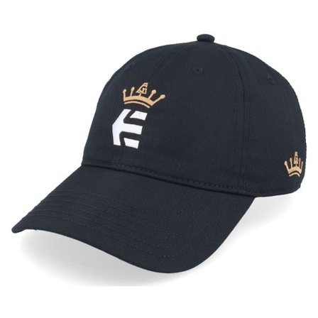 Etnies - Svart unconstructed Keps - Ag Black Dad Cap @ Hatstore