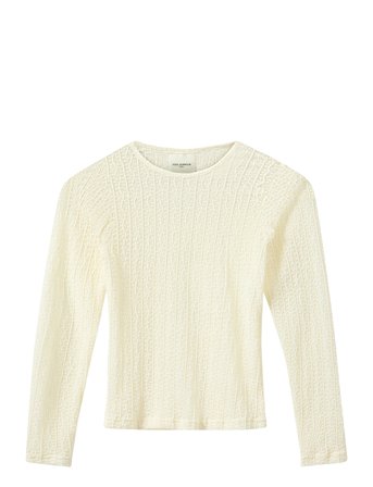 Sofie Schnoor Young T-Shirt Long-Sleeve - Cream - 152