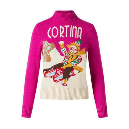 MC2 Saint Barth, Turtlenecks Roze, Dames, Maat:M
