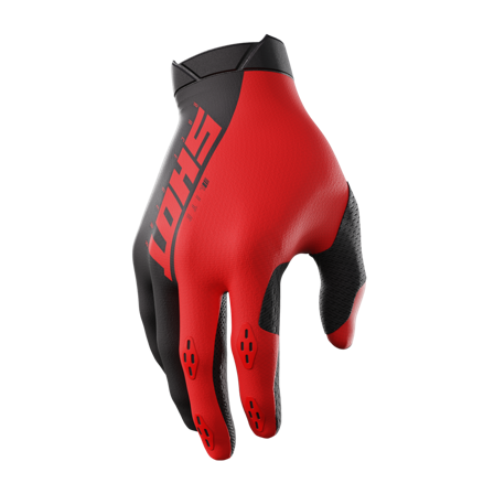 Crosshandschoenen Shot Lite Rood S