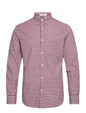 GANT | Reg Classic Poplin Gingham Shirt | L