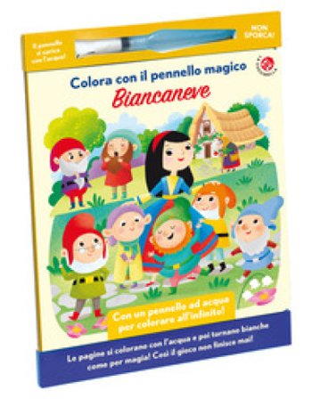 Biancaneve. Colora con il pennello magico. Ediz. illustrata. Con gadget Francesca Galmozzi