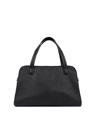 Sandqvist Leather Bowling Bag Handväskor Dam Svart ONESIZE