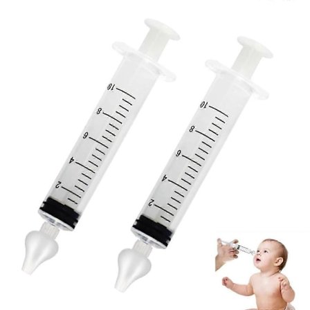 10 st Baby Näsa Aspirator Snabb Spruta Näsrengörare Sköljverktyg för Bebisar Spädbarn