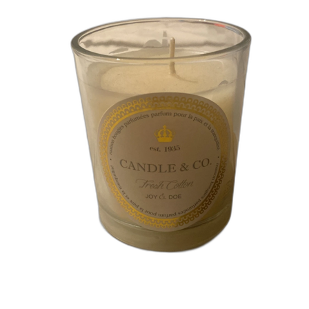 Doftljus Fresh Cotton från Candle & Co.