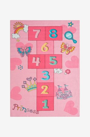 KM Home - Barneteppe Play - Rosa - Barnetepper - 160X230 - Fra Homeroom
