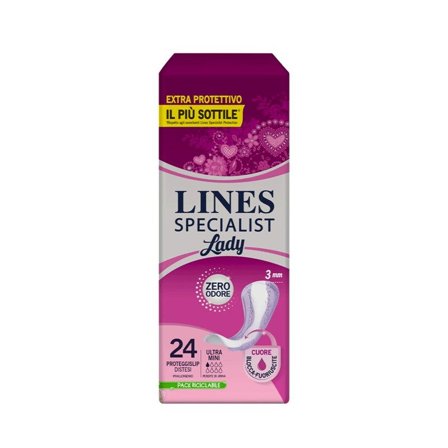 Lines Specialist Lady Assorbenti Incontinenza Ultra Mini 20 Pezzi