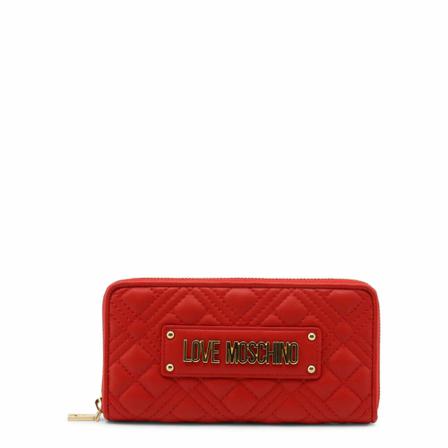 Love Moschino, Wallets Cardholders Czerwony, Kobieta, Rozmiar: ONE Size